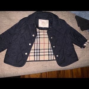 Unisex baby Burberry jacket